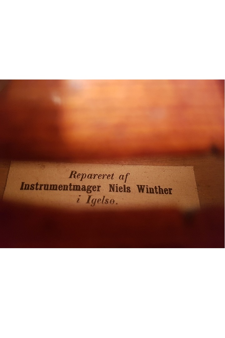 Winther Niels - Reparaturzettel - G-496